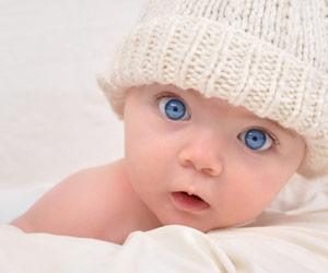 Kid with blue eyes