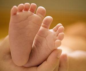 Infant feet