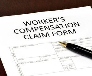 Worker's compensation claim form